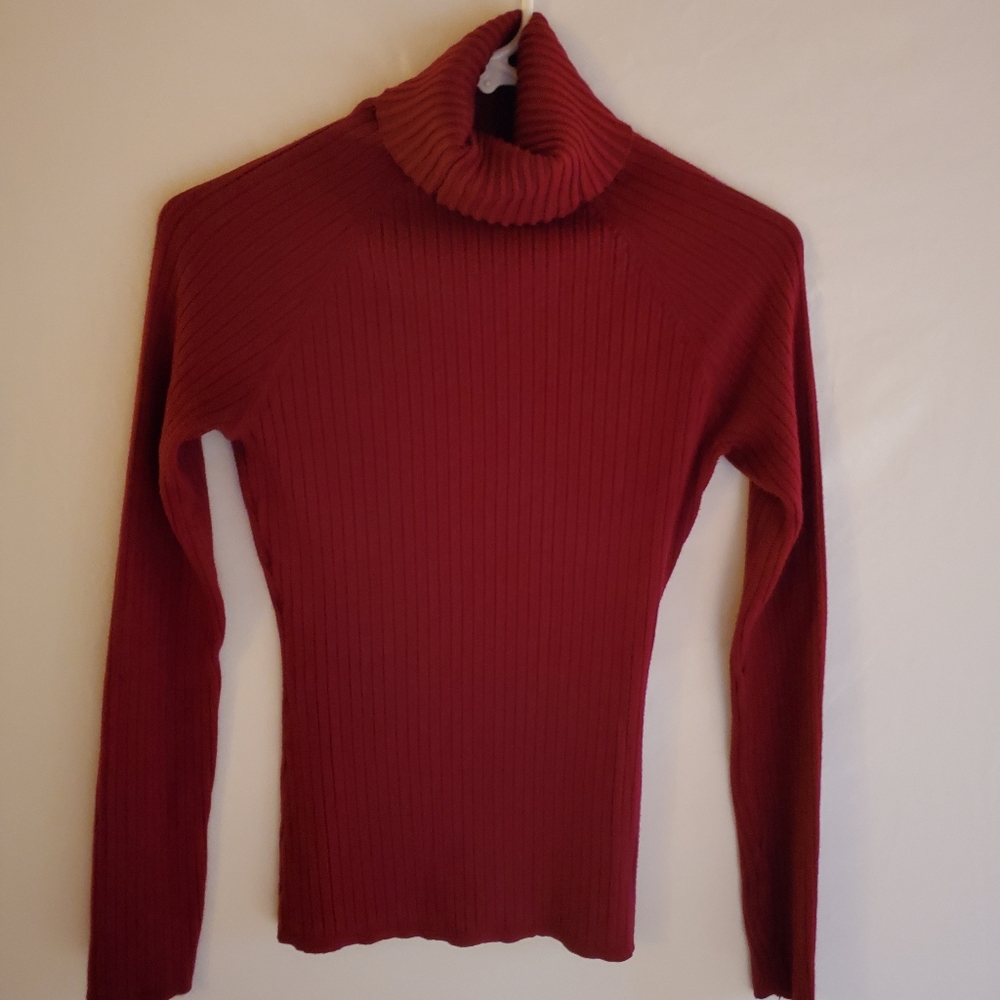 International Concepts Burgundy Sweater